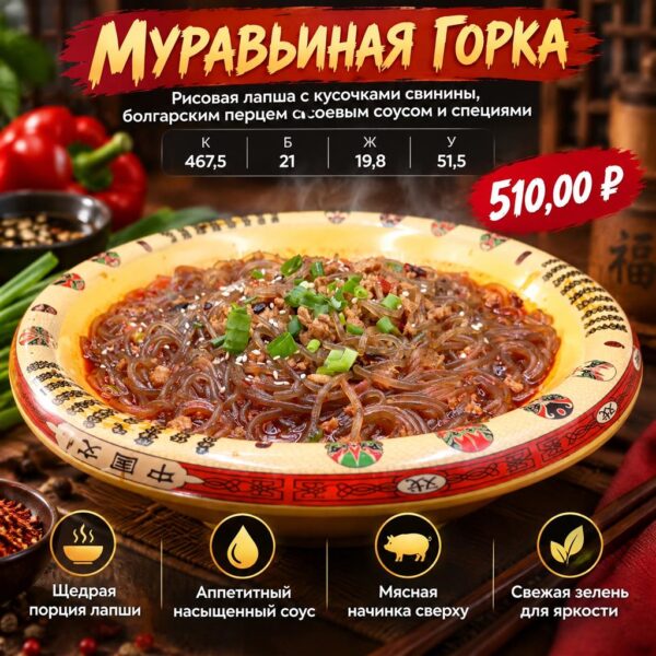 Съёмка меню для кафе и ресторанов